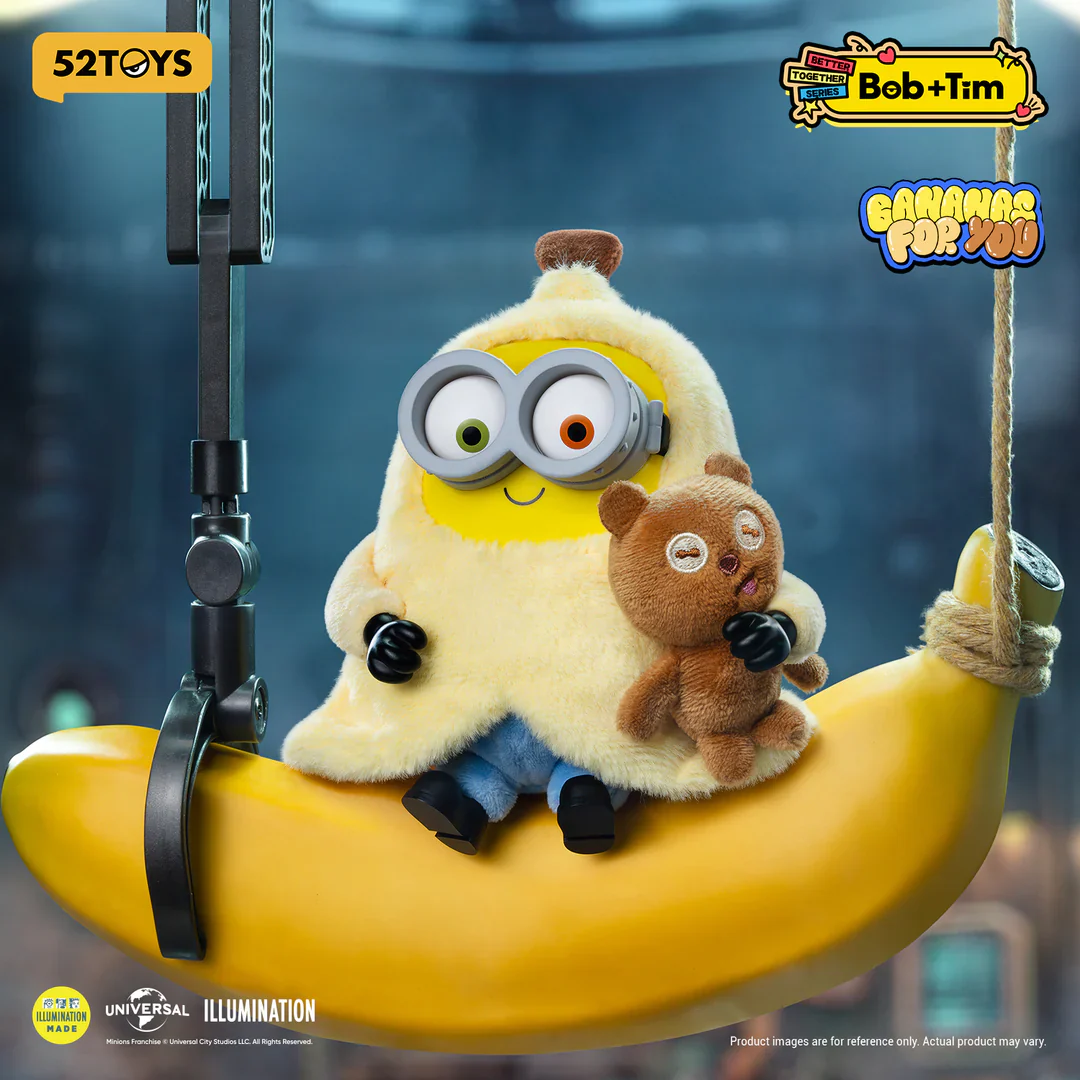 52 Toys - The Minions: Bob & Tim Best Buddies Forever Series Vinyl Plush - Image 5