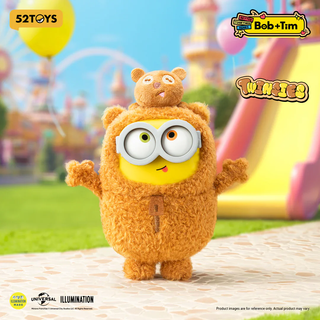 52 Toys - The Minions: Bob & Tim Best Buddies Forever Series Vinyl Plush - Image 6