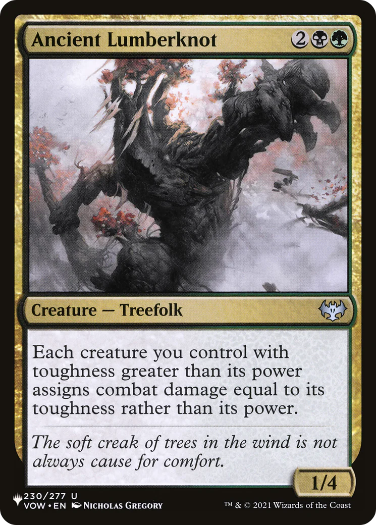 Ancient Lumberknot (LIST-230/277) - The List
