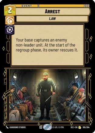 Arrest (195/264) - Secrets of Power