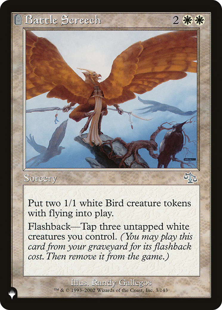 Battle Screech (LIST-JUD-3) - The List: (tombstone)