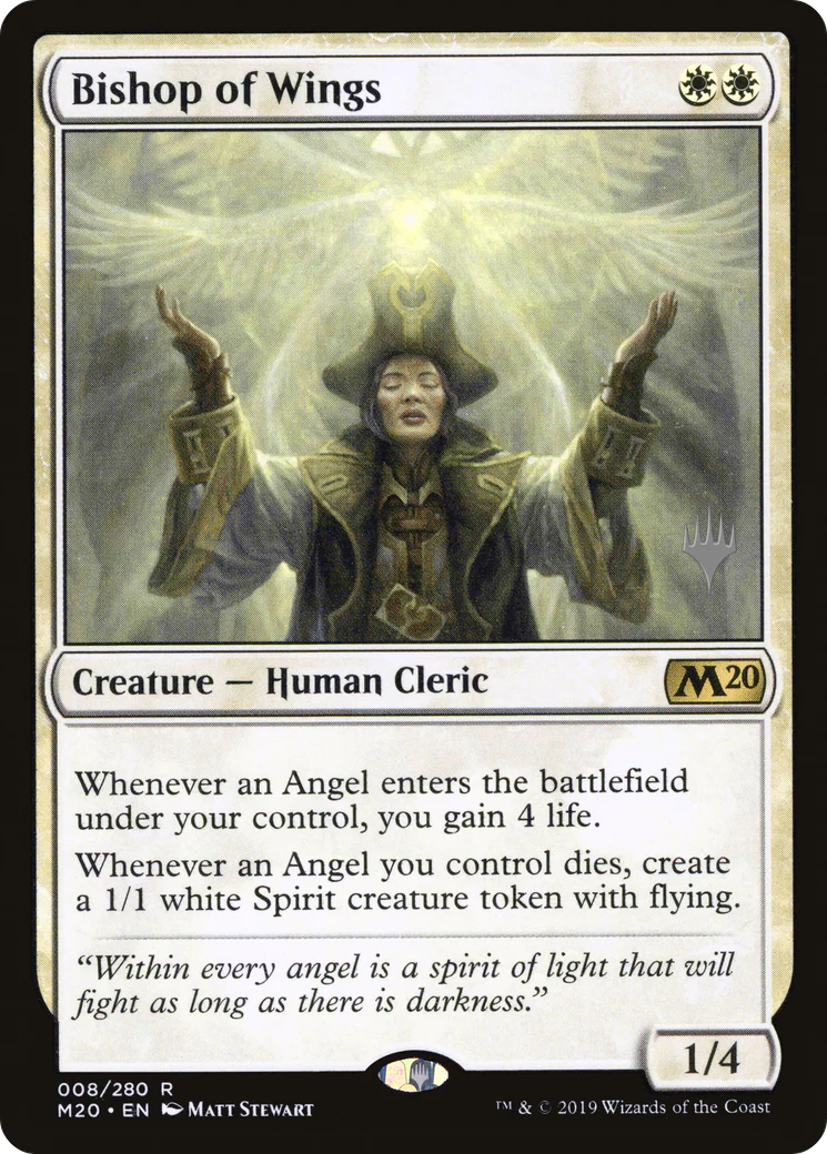 Bishop of Wings (PPM20-008) - Core Set 2020 Promos