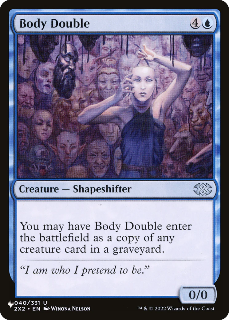 Body Double (LIST-040/024) - The List