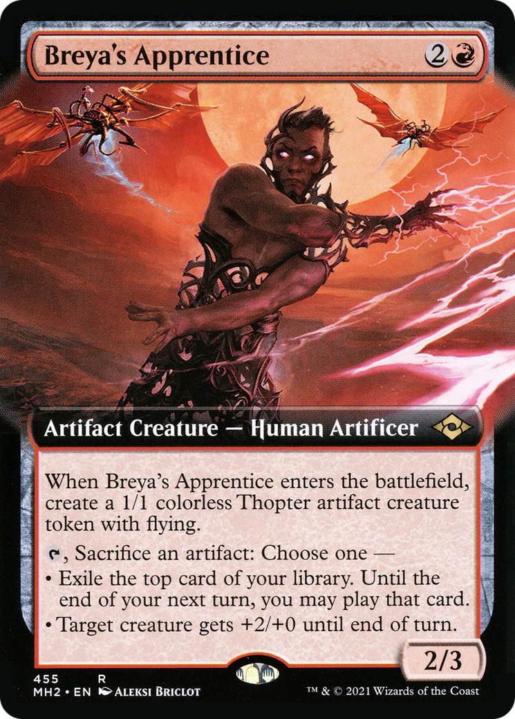 Breya's Apprentice (Extended Art) (MH2-455) - Modern Horizons 2: (Extended Art)