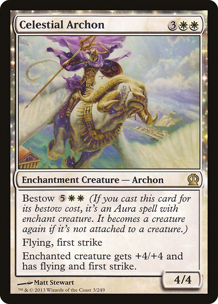 Celestial Archon (THS-003) - Theros: (enchantment)
