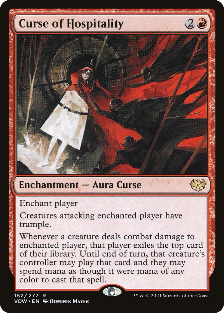 Curse of Hospitality (VOW-152) - Innistrad: Crimson Vow