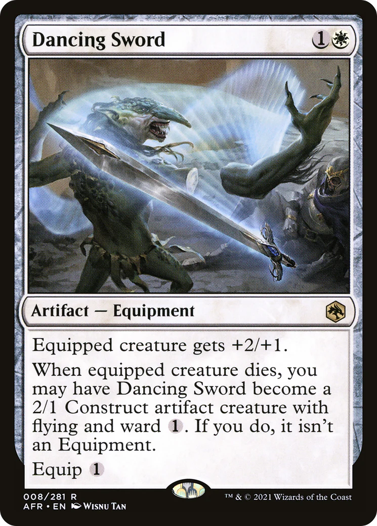 Dancing Sword (AFR-008) - Adventures in the Forgotten Realms