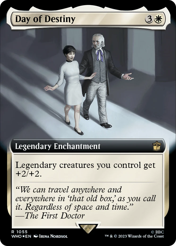 Day of Destiny (Extended Art) (Surge Foil) (WHO-1055) - Doctor Who: (Extended Art) Foil