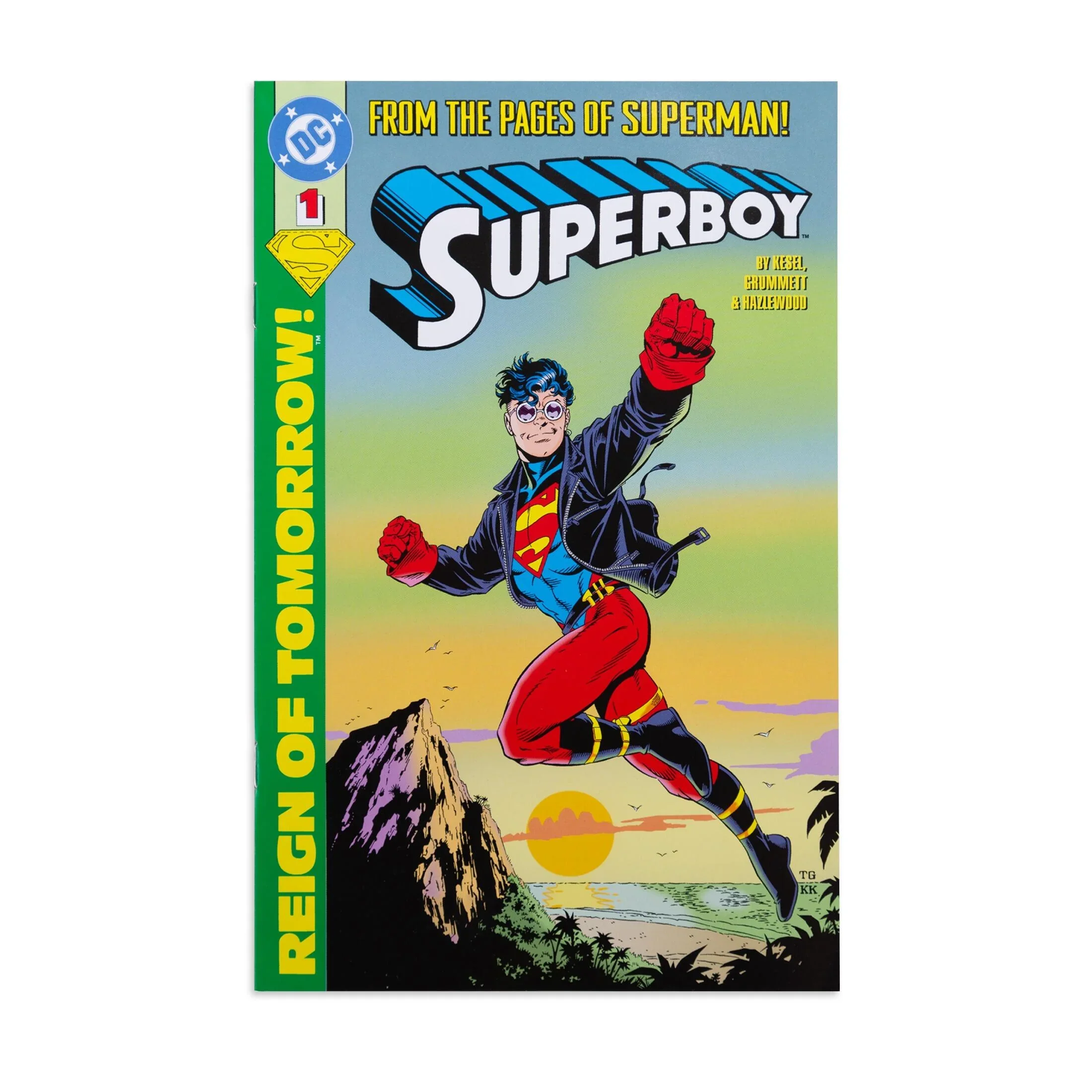 DC Direct: Page Punchers Wave 9 - Superboy #1 Action Figure with Comic (Chase) - Image 2