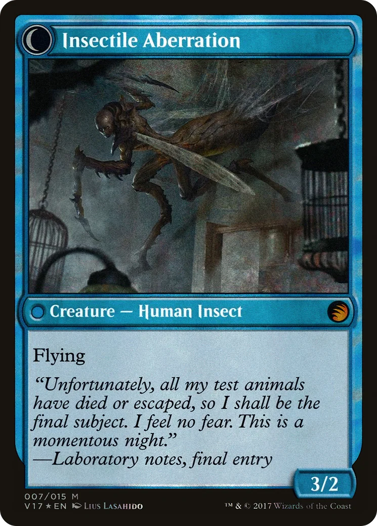 Delver of Secrets (V17-007) - From the Vault: Transform: (Double Faced Transform) Foil - Image 2