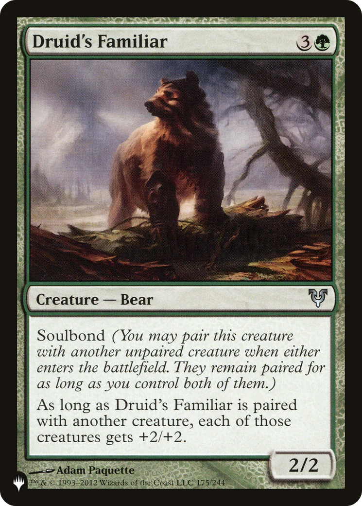 Druid's Familiar (LIST-175/244) - The List