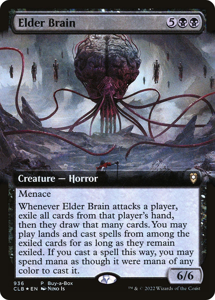 Elder Brain (BABP-936) - Commander Legends: Battle for Baldur's Gate: (Extended Art) Foil