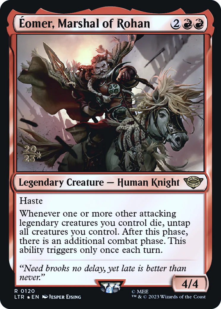 Eomer, Marshal of Rohan (PRE-120) - Tales of Middle-earth Promos Foil