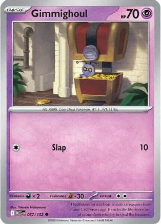 Gimmighoul (067/132) [Mega Evolutions: Base Set]