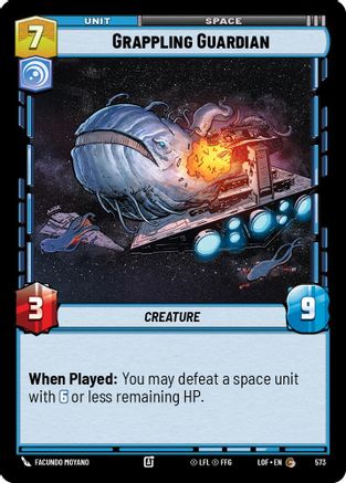 Grappling Guardian (Foil) (573) - Legends of the Force Foil