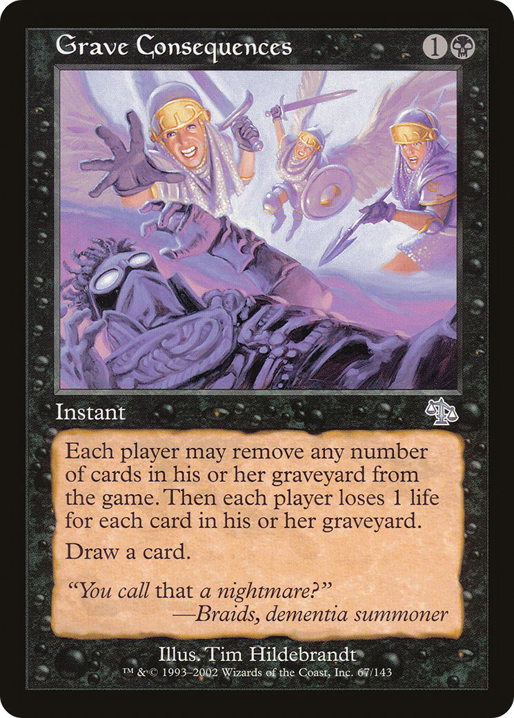 Grave Consequences (JUD-067) - Judgment Foil