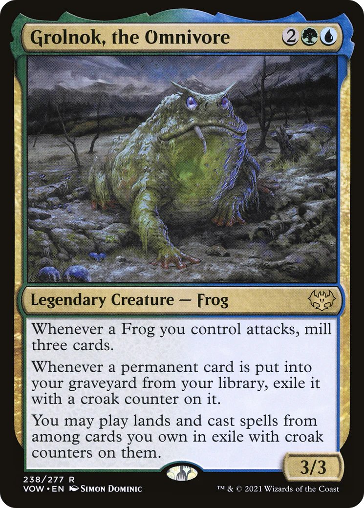 Grolnok, the Omnivore (VOW-238) - Innistrad: Crimson Vow