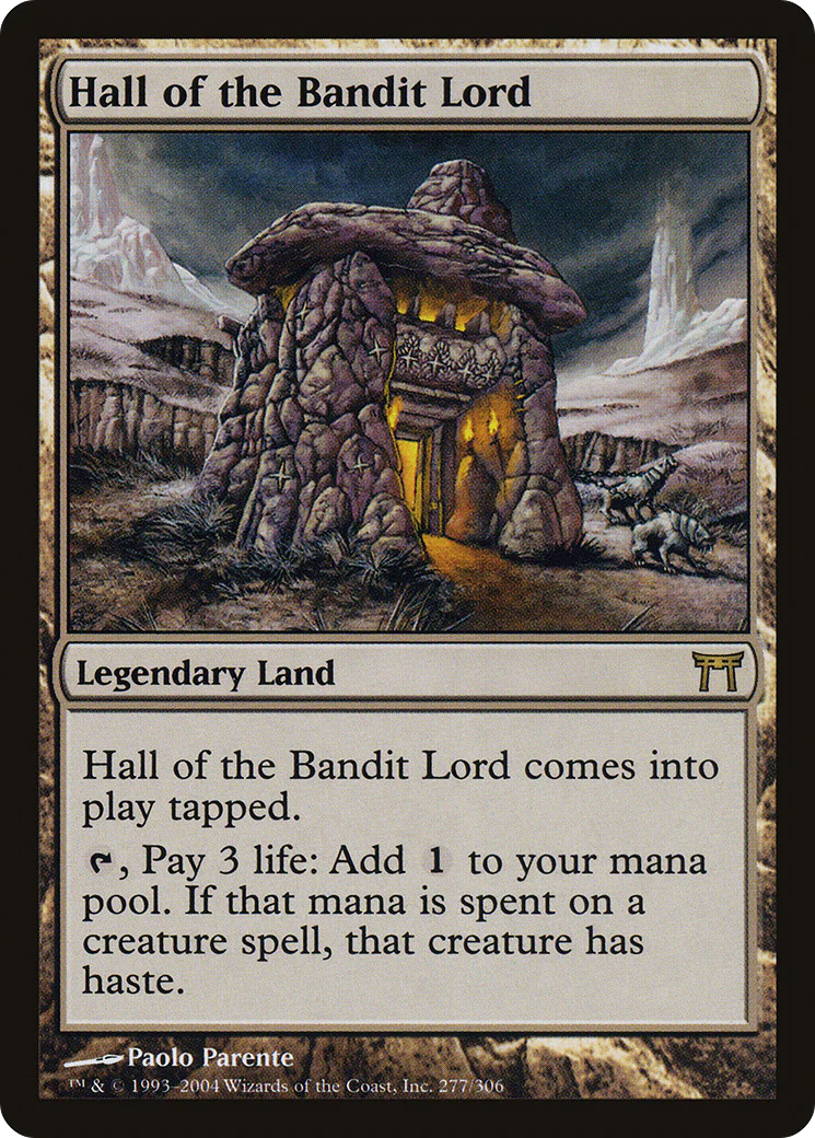 Hall of the Bandit Lord (CHK-277) - Champions of Kamigawa
