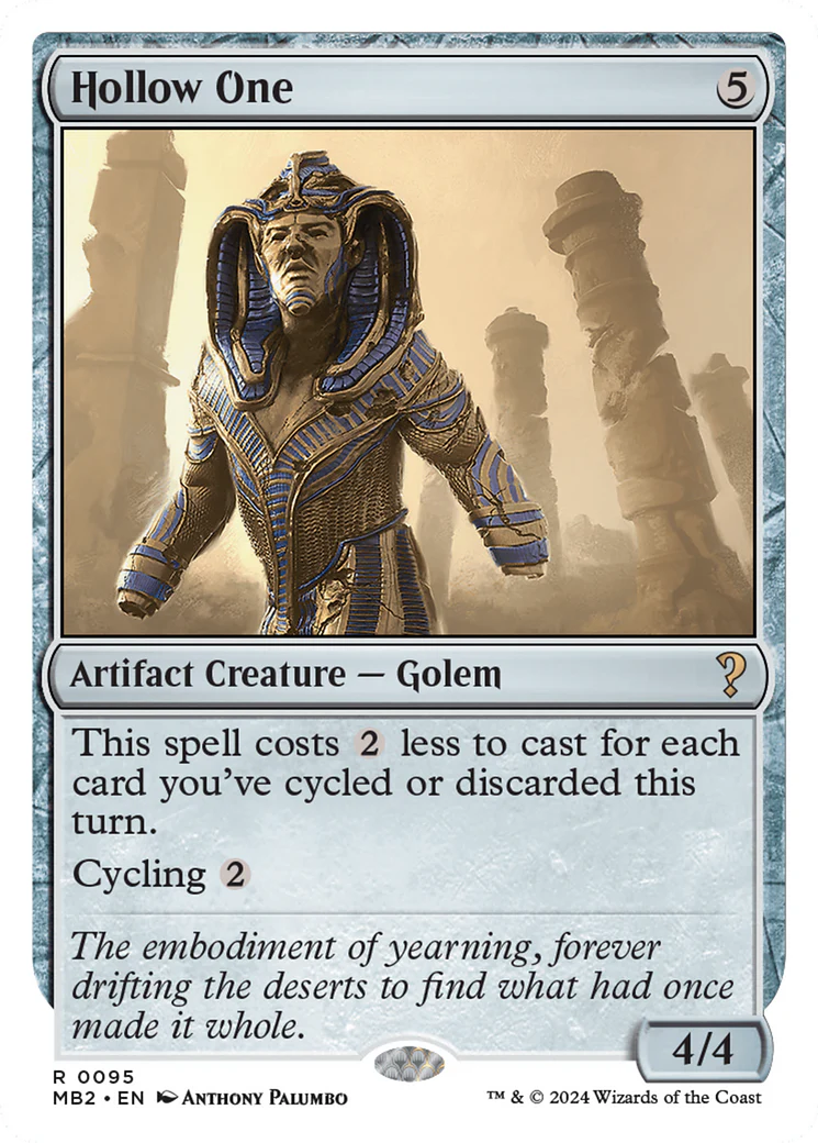 Hollow One (White Border) (MB2-095) - Mystery Booster 2