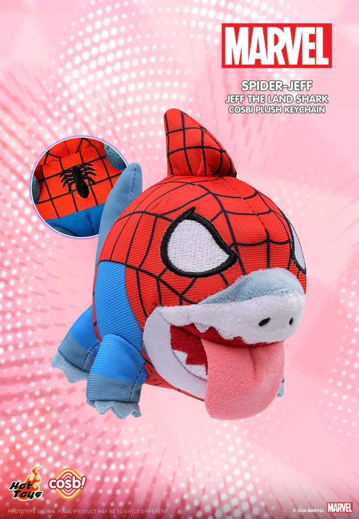 Hot Toys x COSBI - Marvel Jeff the Land Shark Cosbi Plush Keychain Blind Box - Image 3
