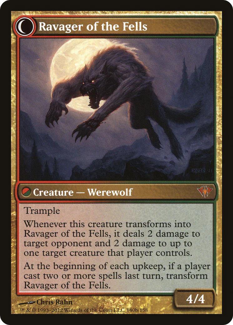 Huntmaster of the Fells (DKA-140) - Dark Ascension: (Double Faced Transform) - Image 2