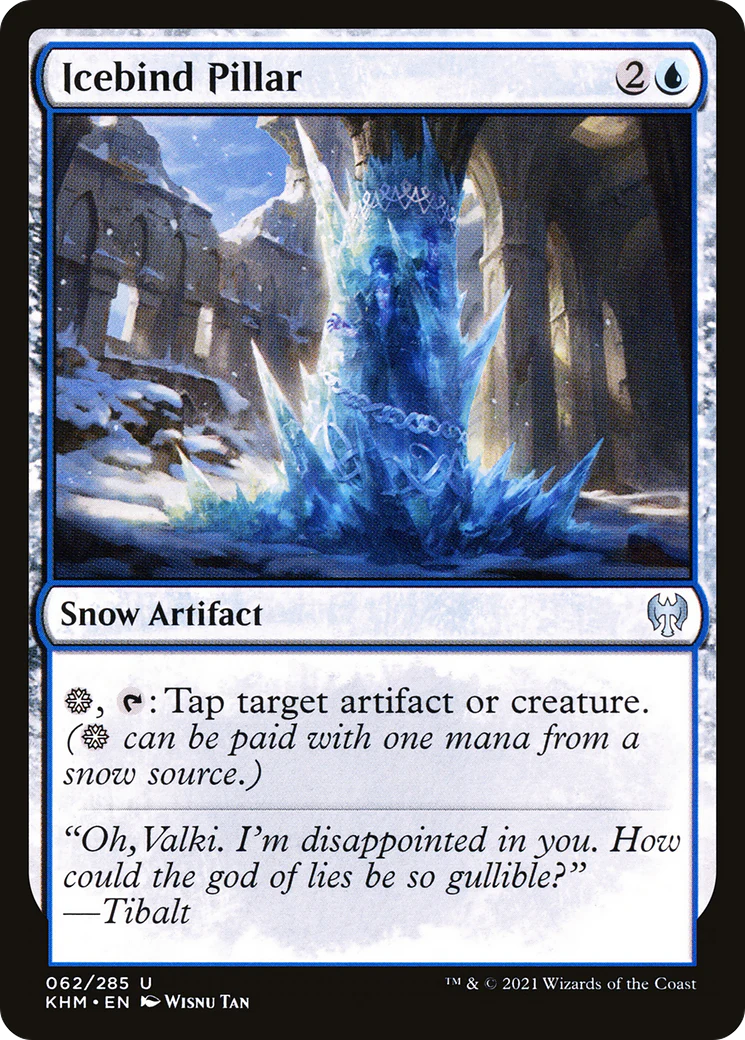 Icebind Pillar (KHM-062) - Kaldheim: (snow)