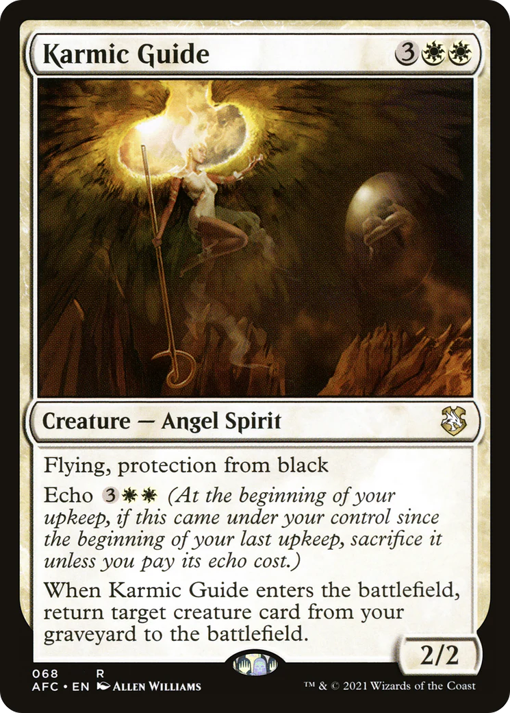 Karmic Guide (AFC-068) - Forgotten Realms Commander