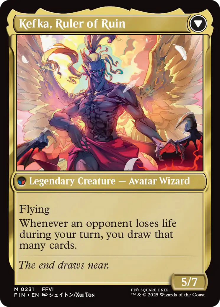 Kefka, Court Mage (FIN-231) - FINAL FANTASY Foil - Image 2