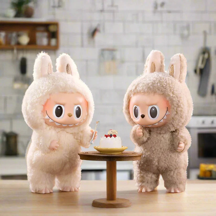 POPMART: Labubu - THE MONSTERS: Exciting Macaron Plush Keyring Figurine Blind Box - Image 3
