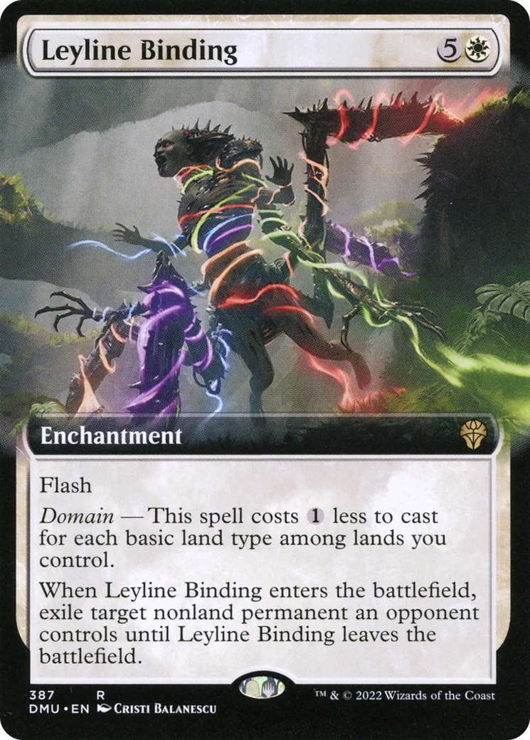 Leyline Binding (Extended Art) (DMU-387) - Dominaria United: (Extended Art)
