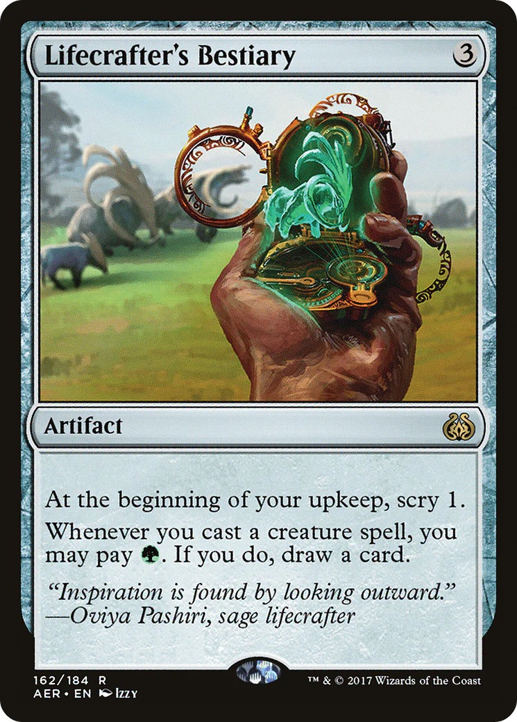Lifecrafter's Bestiary (AER-162) - Aether Revolt