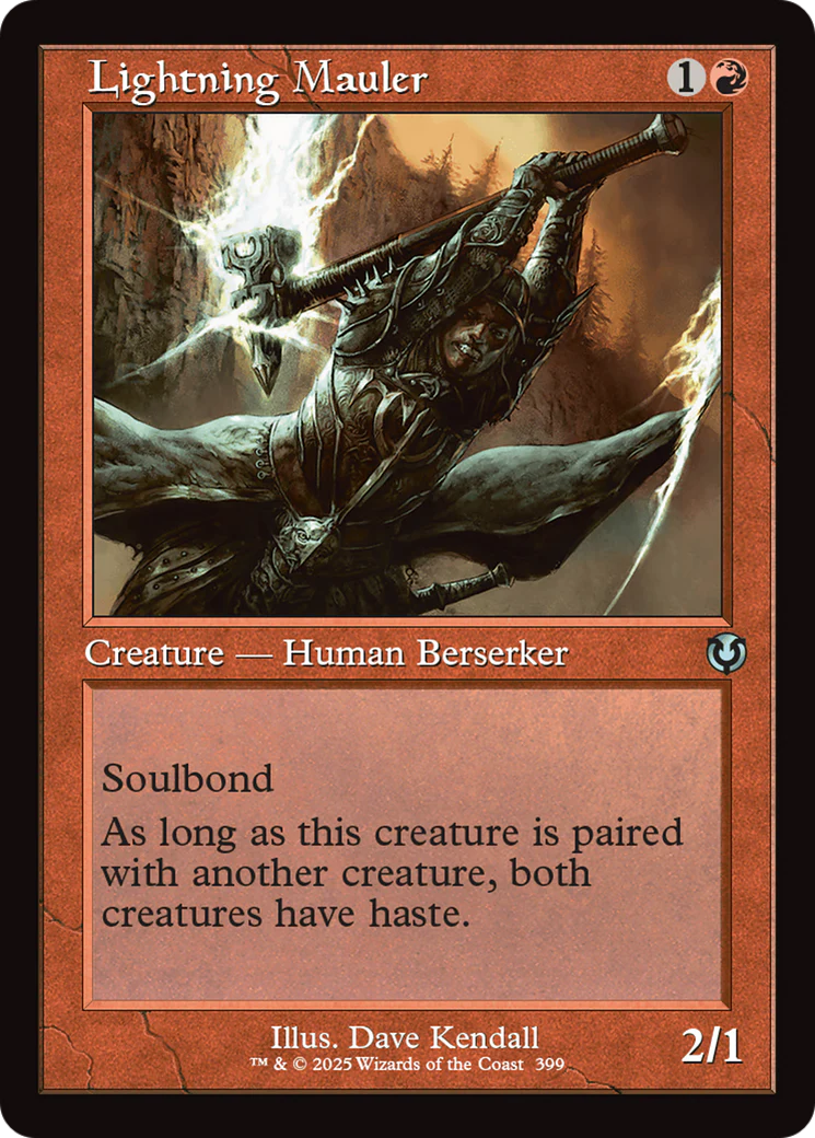Lightning Mauler (Retro Frame) (INR-399) - Innistrad Remastered Foil