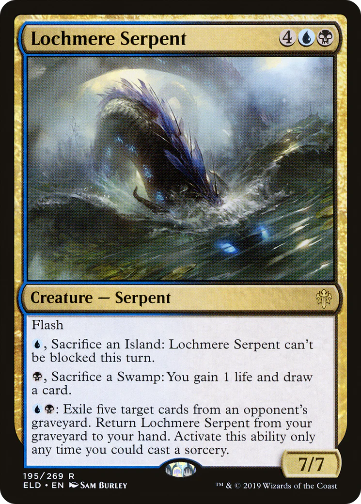 Lochmere Serpent (ELD-195) - Throne of Eldraine