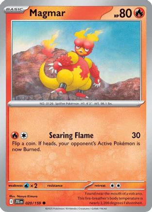 Magmar (020/159) [Scarlet & Violet: Journey Together]