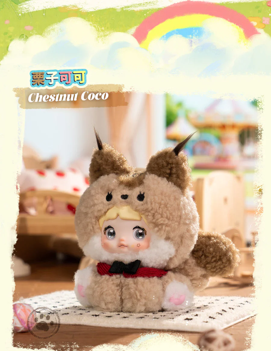Nommi - Sitting Baby Zoo Plush Series Blind Box Figures - Image 4