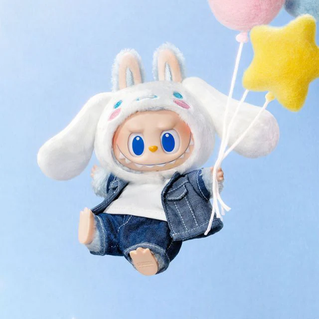 POP MART: Labubu THE MONSTERS x Hello Kitty and Friends Plush Pendant Blindbox - Image 3