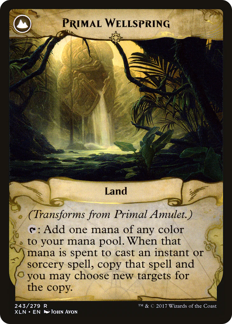 Primal Amulet (XLN-243) - Ixalan: (compasslanddfc) - Image 2