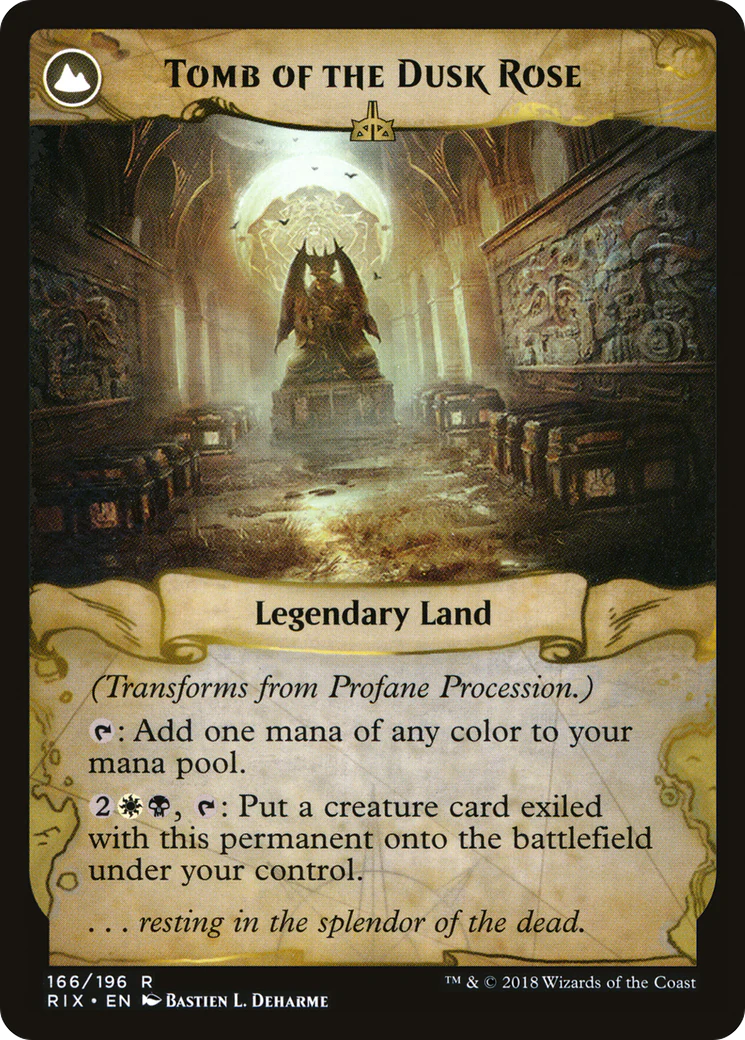 Profane Procession (RIX-166) - Rivals of Ixalan: (compasslanddfc) - Image 2