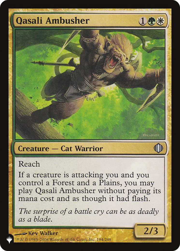 Qasali Ambusher (LIST-184/249) - The List