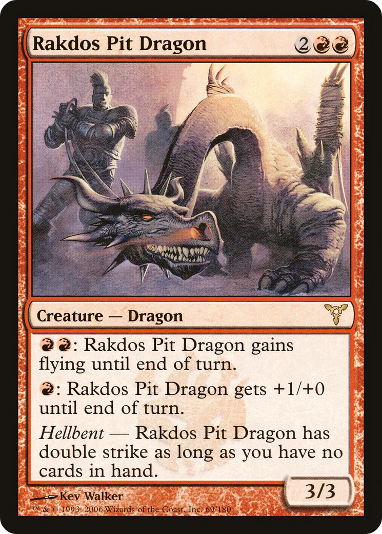 Rakdos Pit Dragon (DIS-069) - Dissension
