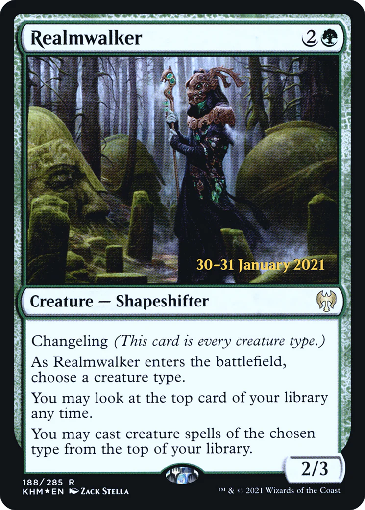 Realmwalker (PRE-188) - Kaldheim Promos Foil