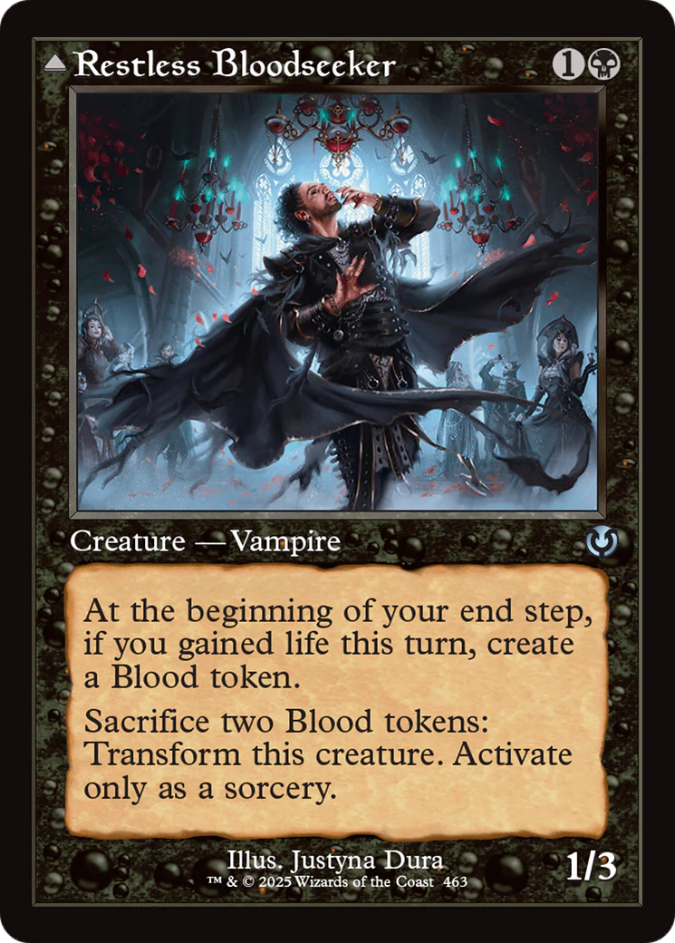 Restless Bloodseeker (Retro Frame) (INR-463) - Innistrad Remastered Foil