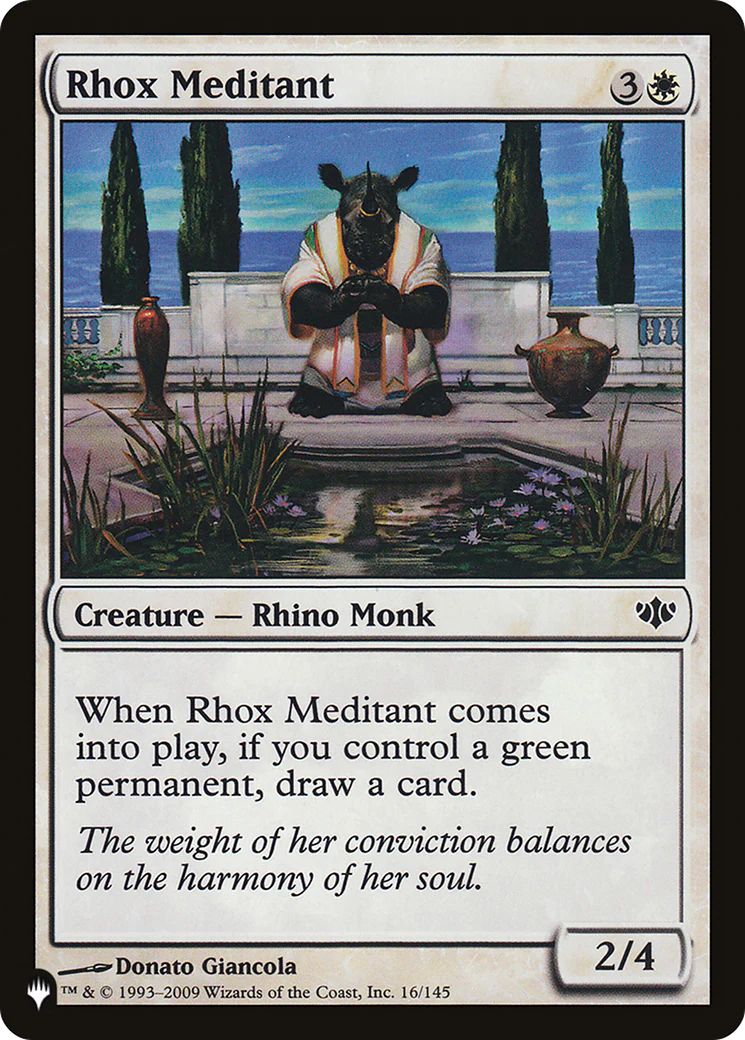 Rhox Meditant (LIST-CON-16) - The List