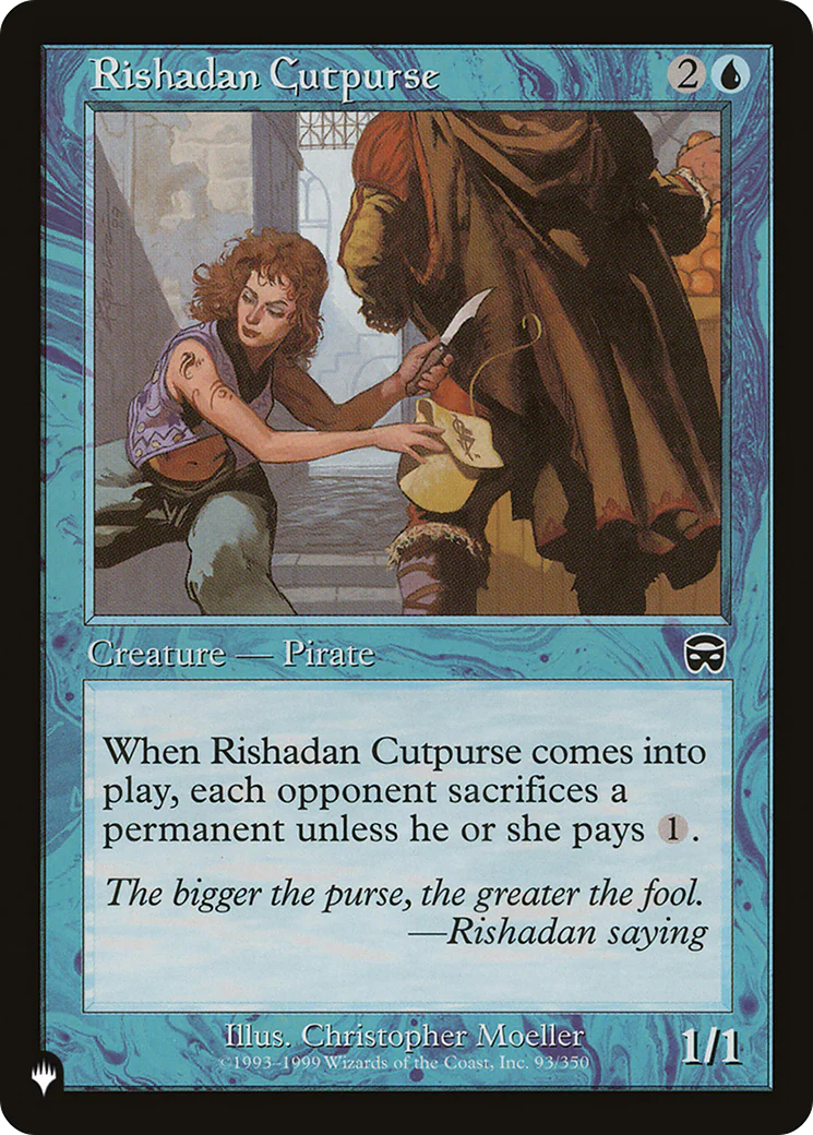 Rishadan Cutpurse (LIST-MMQ-93) - The List
