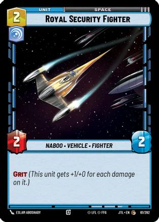 Royal Security Fighter (061/262) - Jump to Lightspeed
