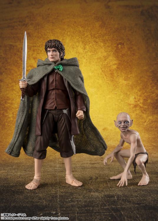 S.H.Figuarts - The Lord of the Rings: The Fellowship of the Ring - Frodo Baggins & Gollum Action Figure Set - Image 7