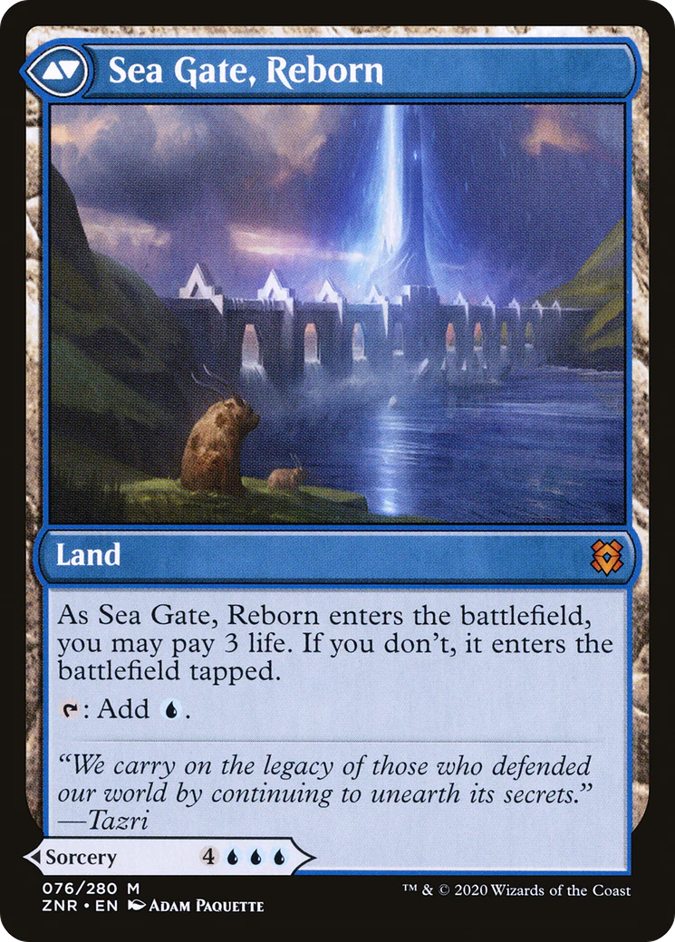 Sea Gate Restoration (ZNR-076) - Zendikar Rising - Image 2