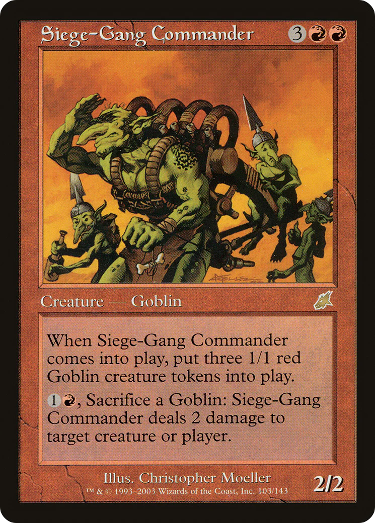Siege-Gang Commander (SCG-103) - Scourge