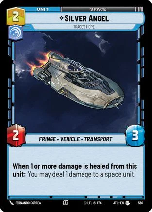 Silver Angel - Trace's Hope (Foil) (560) - Jump to Lightspeed Foil