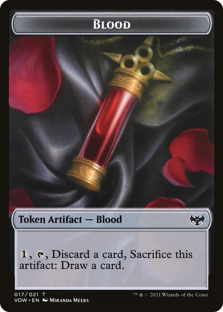 Slug (TVOW-006) // Blood (TVOW-017) - Innistrad: Crimson Vow Double Sided Token Foil - Image 2